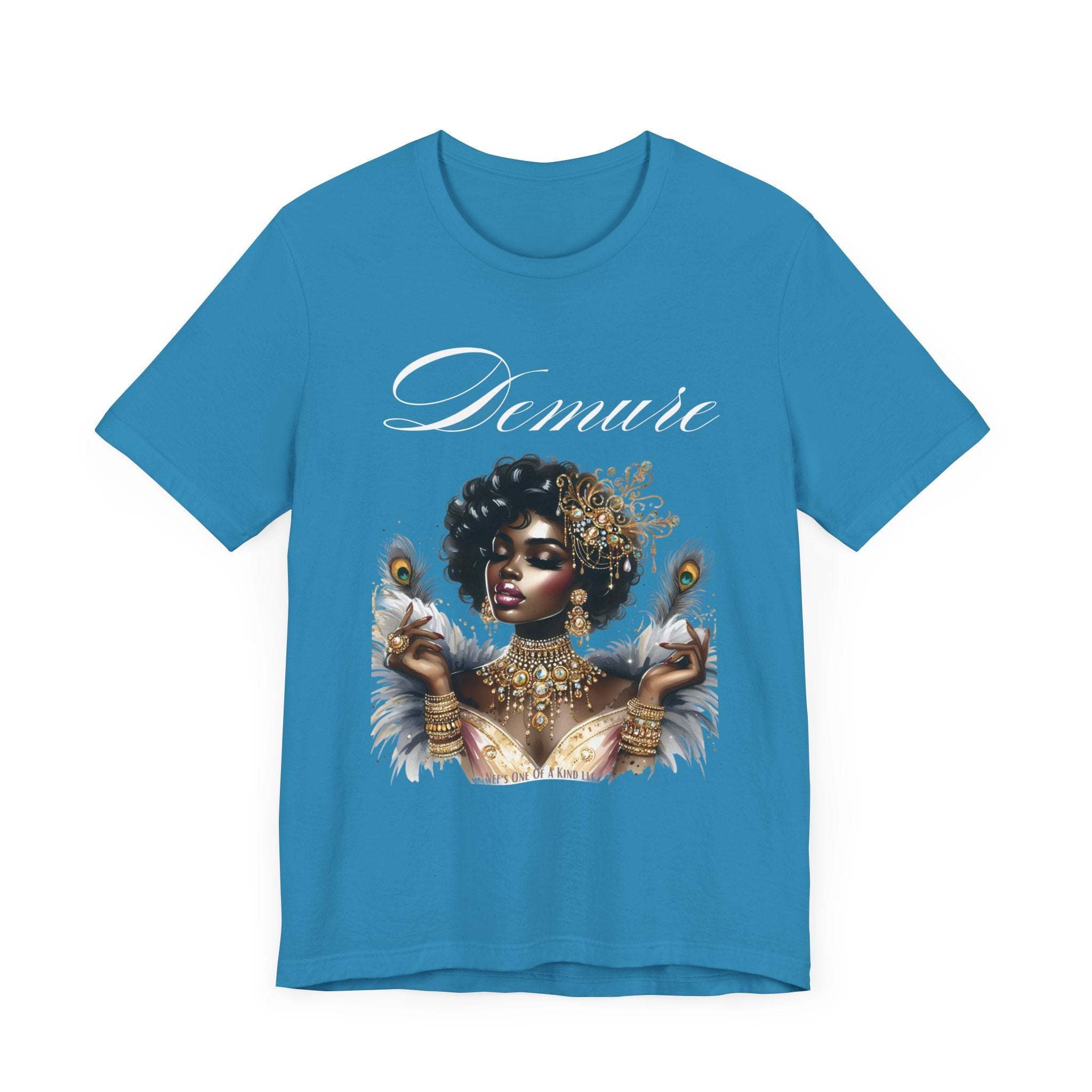 Demure Mindful Jersey Short Sleeve Tee